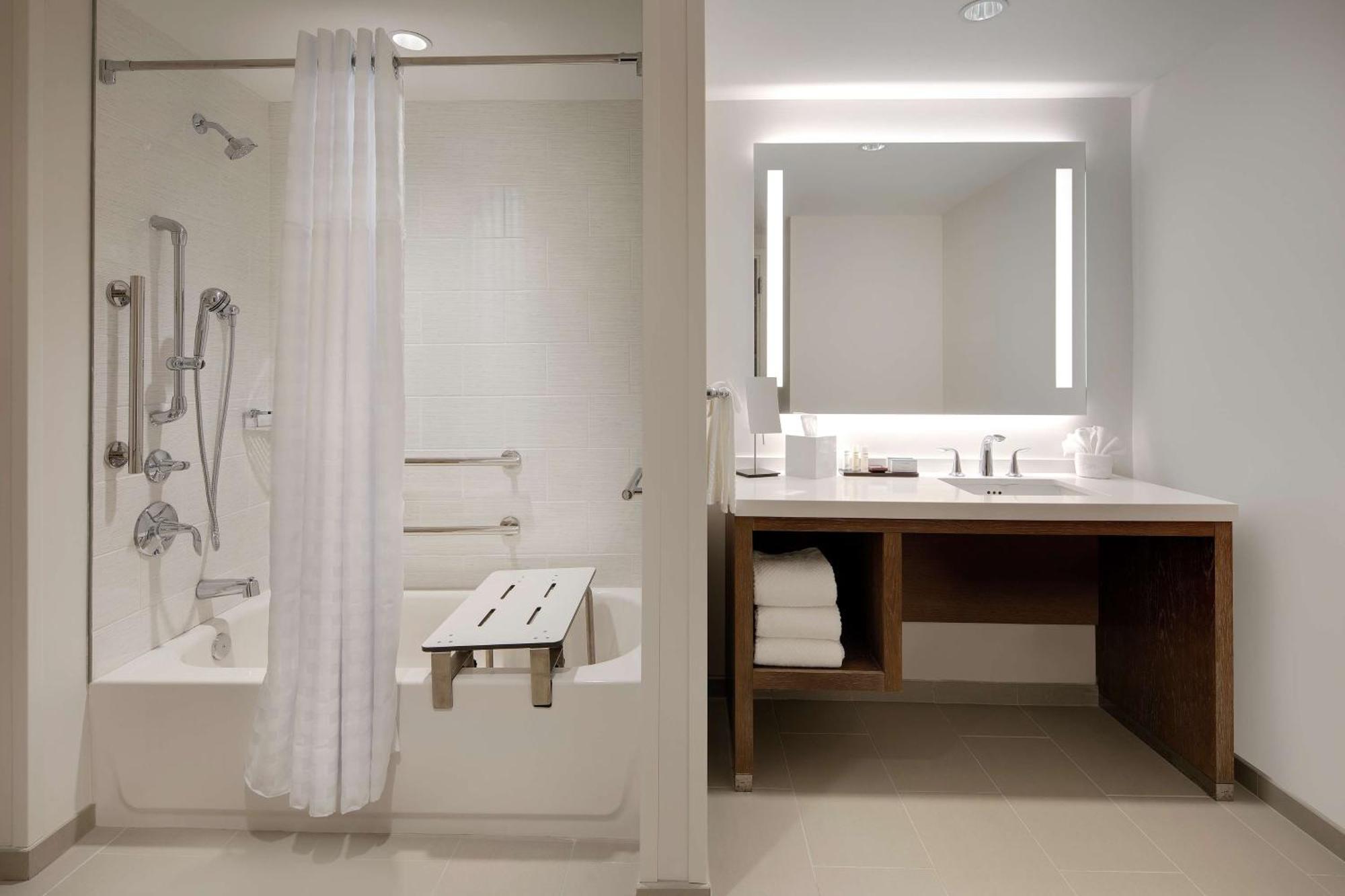 King Suite Accessible Tub Mobility Access